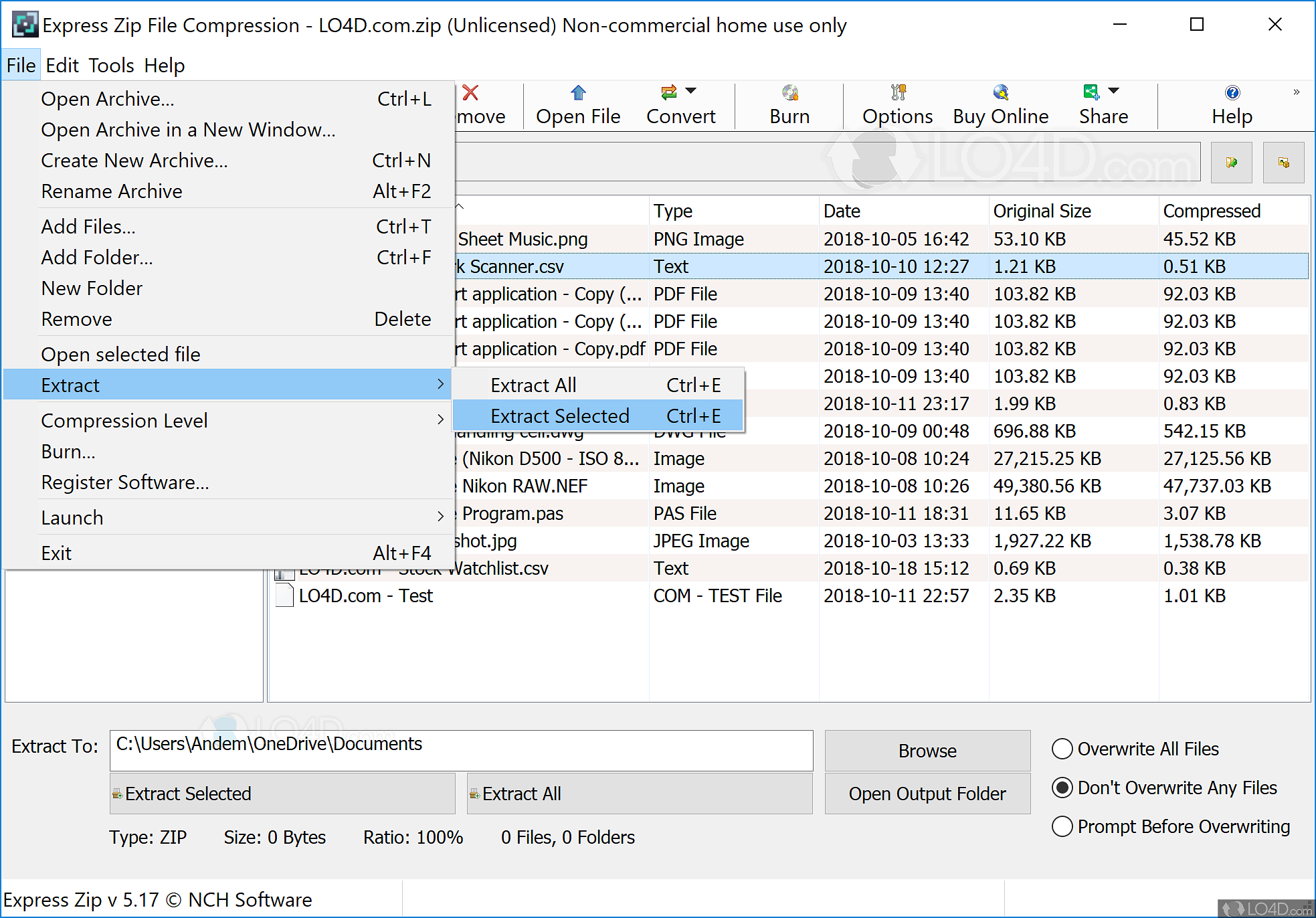 Zip Express 2.18.2.1 for windows instal free