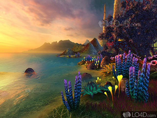 Faraway Planet 3D Screensaver - Download