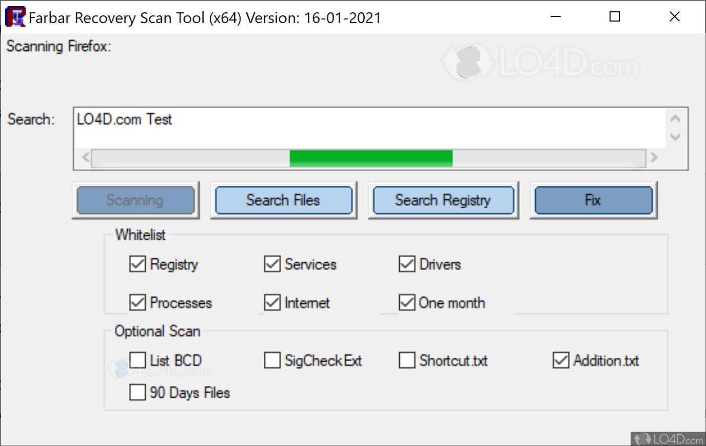 is farbar recovery scan tool free