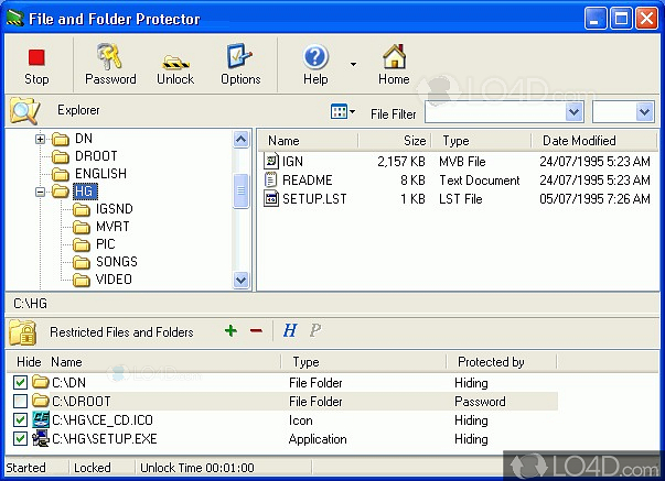folder protector for pc