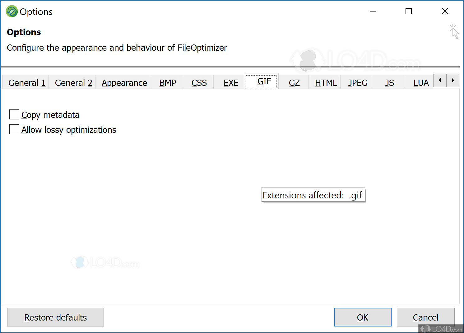 instaling File Optimizer 16.40.2781