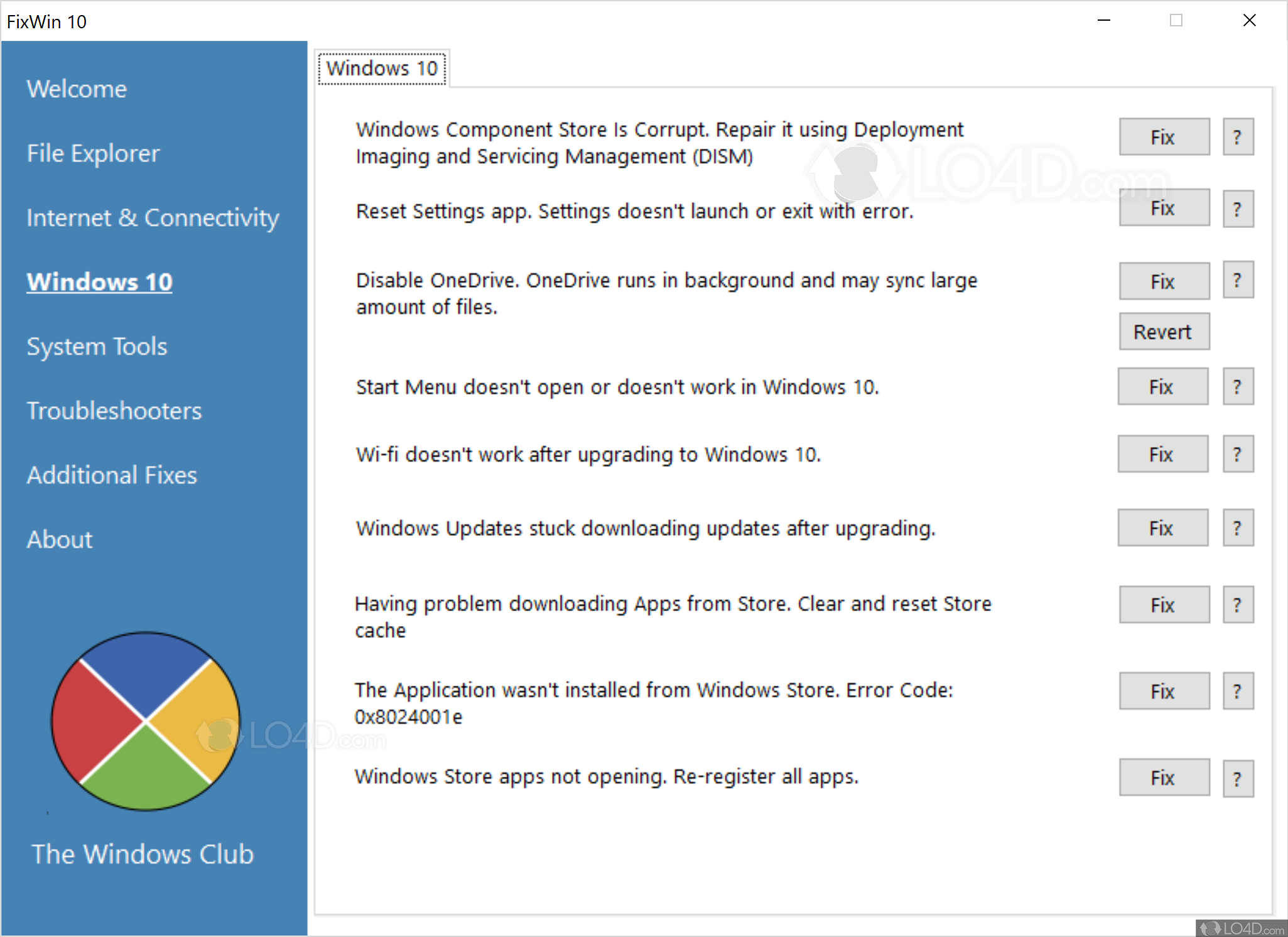 FixWin 11 11.1 instal