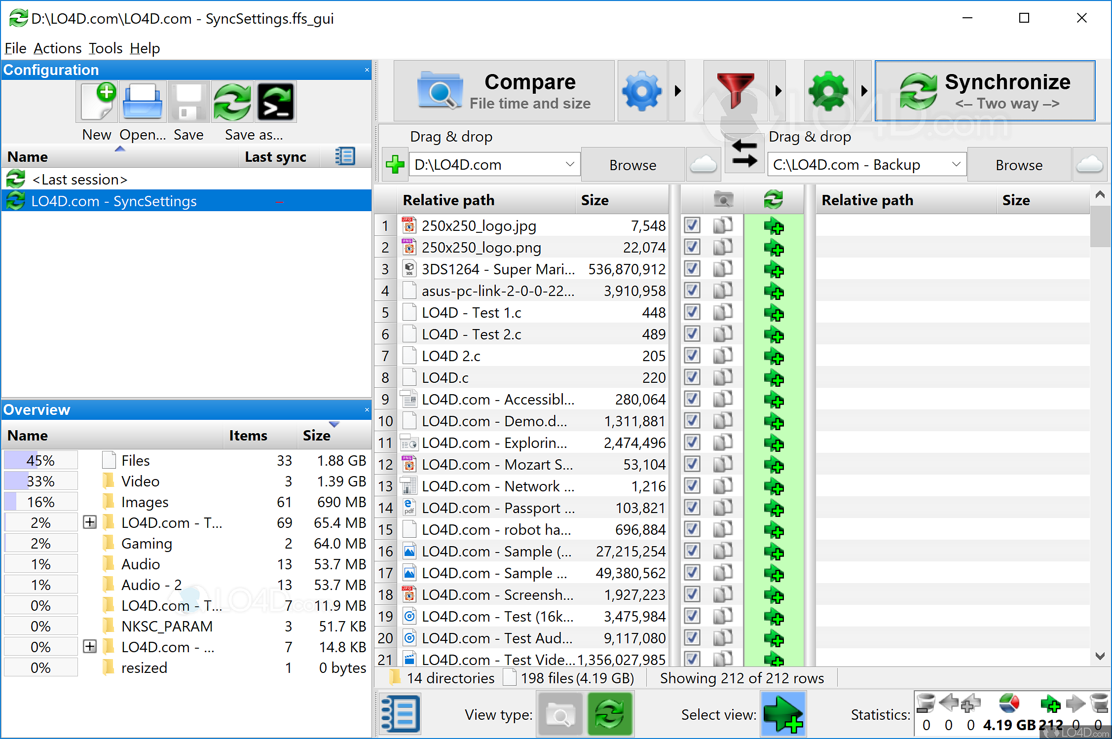 free compare folders software