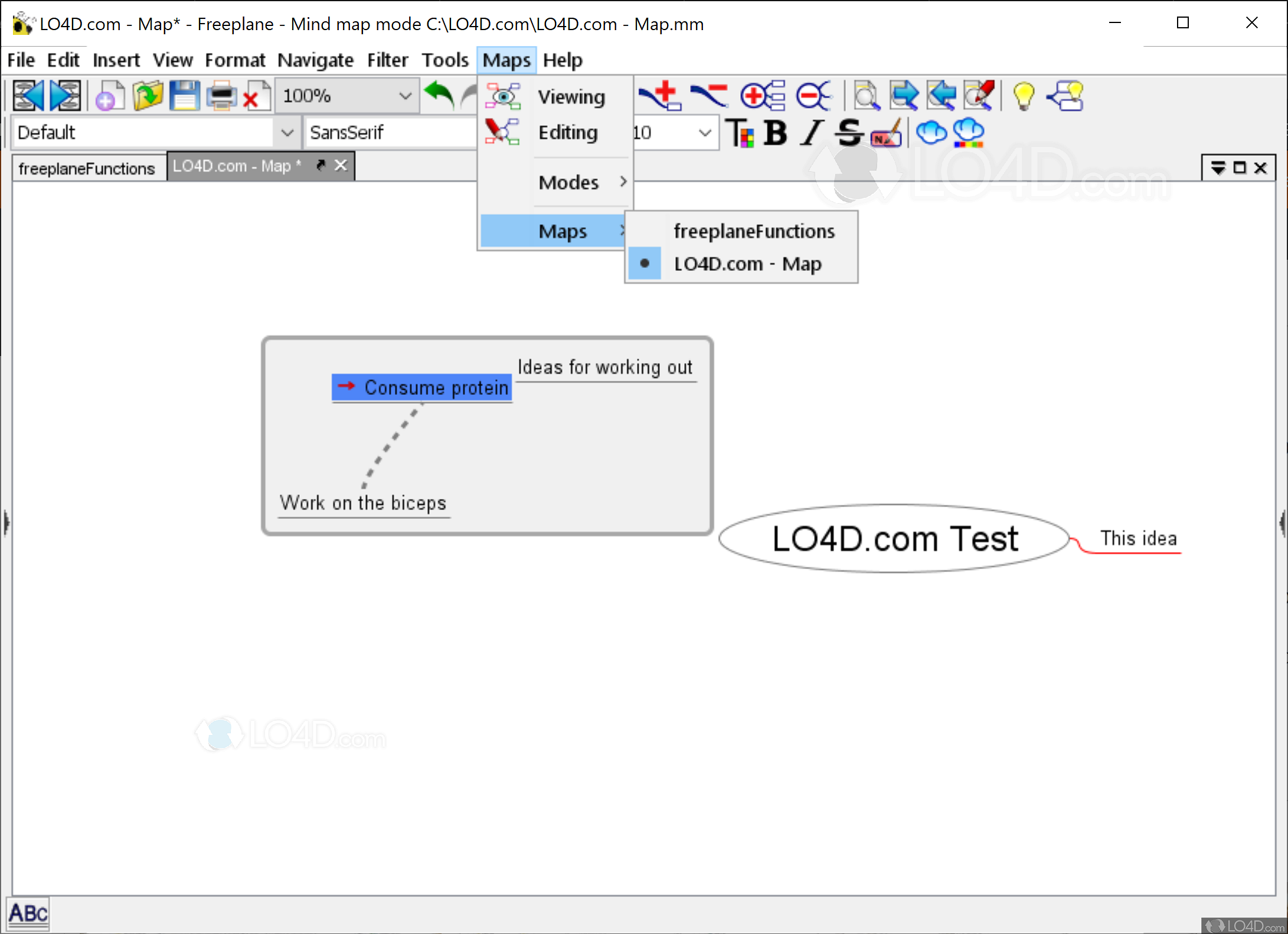 freeplane software