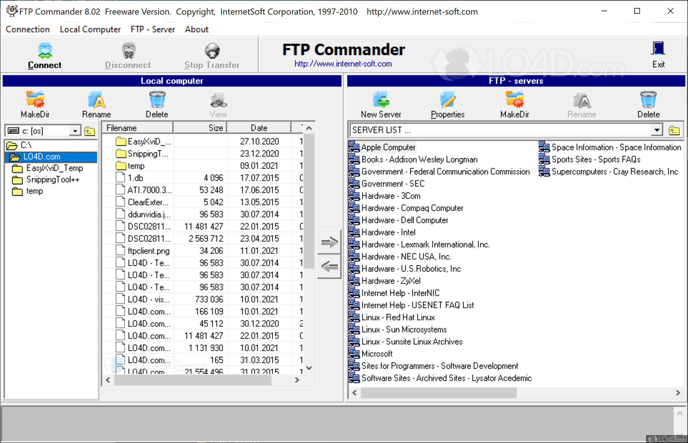 free ftp software for windows 7 64 bit