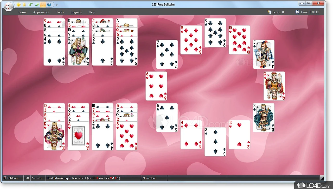 123 Free Solitaire - Spider One Suit Solitaire