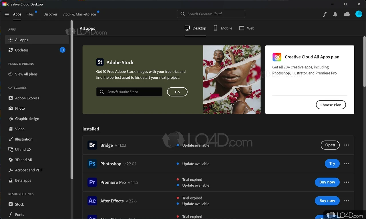 Adobe CC Screenshot 1