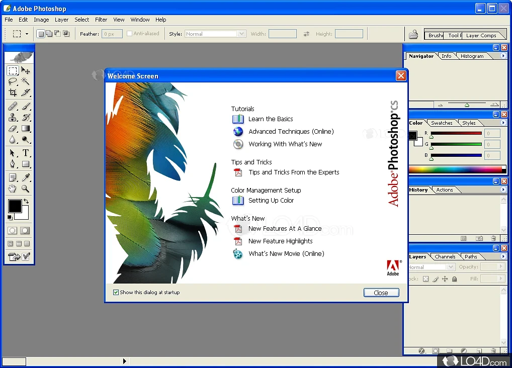 download adobe photoshop cs for windows xp