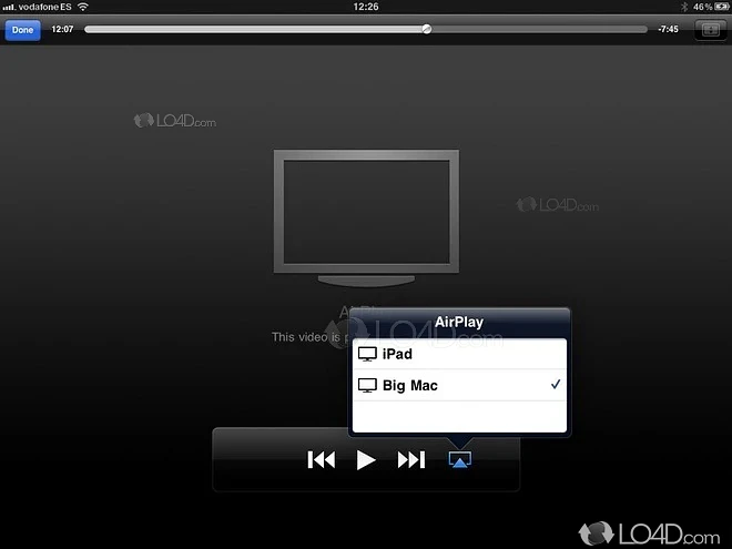 Can receive AirPlay streams from Apple devices and broadcast the media on computer monitors or video projectors - Screenshot of AirServer