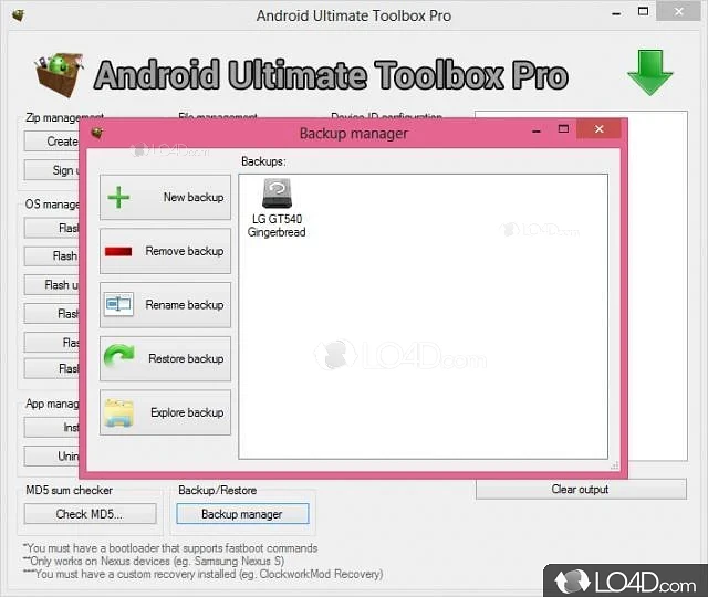 Android Ultimate Toolbox Pro screenshot