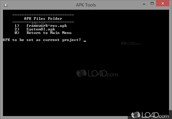 Tool developed from scratch for ADB Android phones - Screenshot of APK Tools