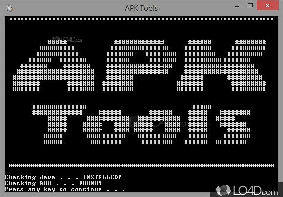 Decompiler for Android .apk files - Screenshot of APK Tools