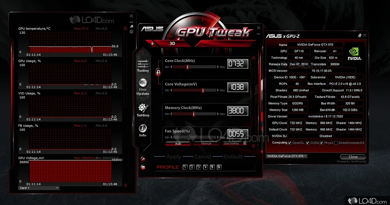 Driver gpu tweak asus best sale v1232 download