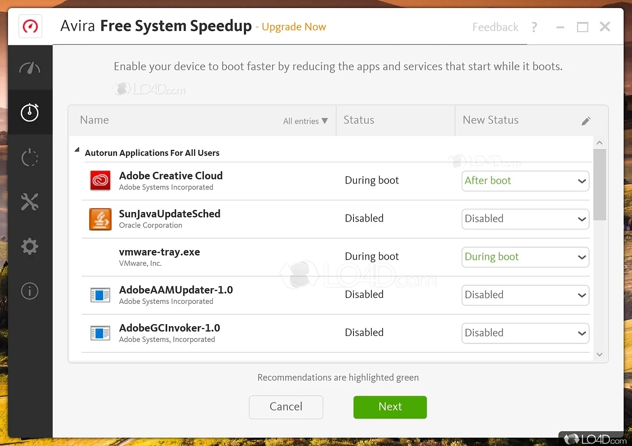 Avira System Speedup Pro 3