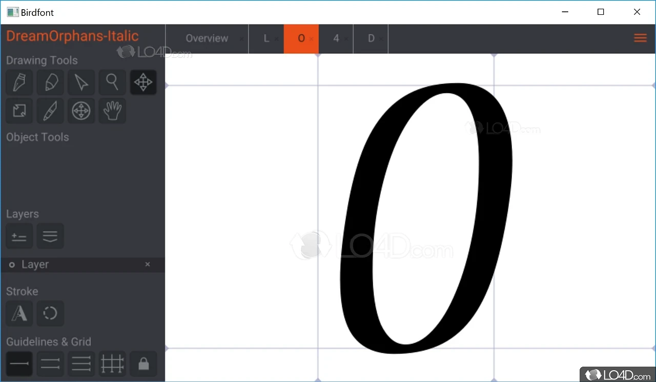 Birdfont – A free font editor for TTF, OTF and SVG fonts