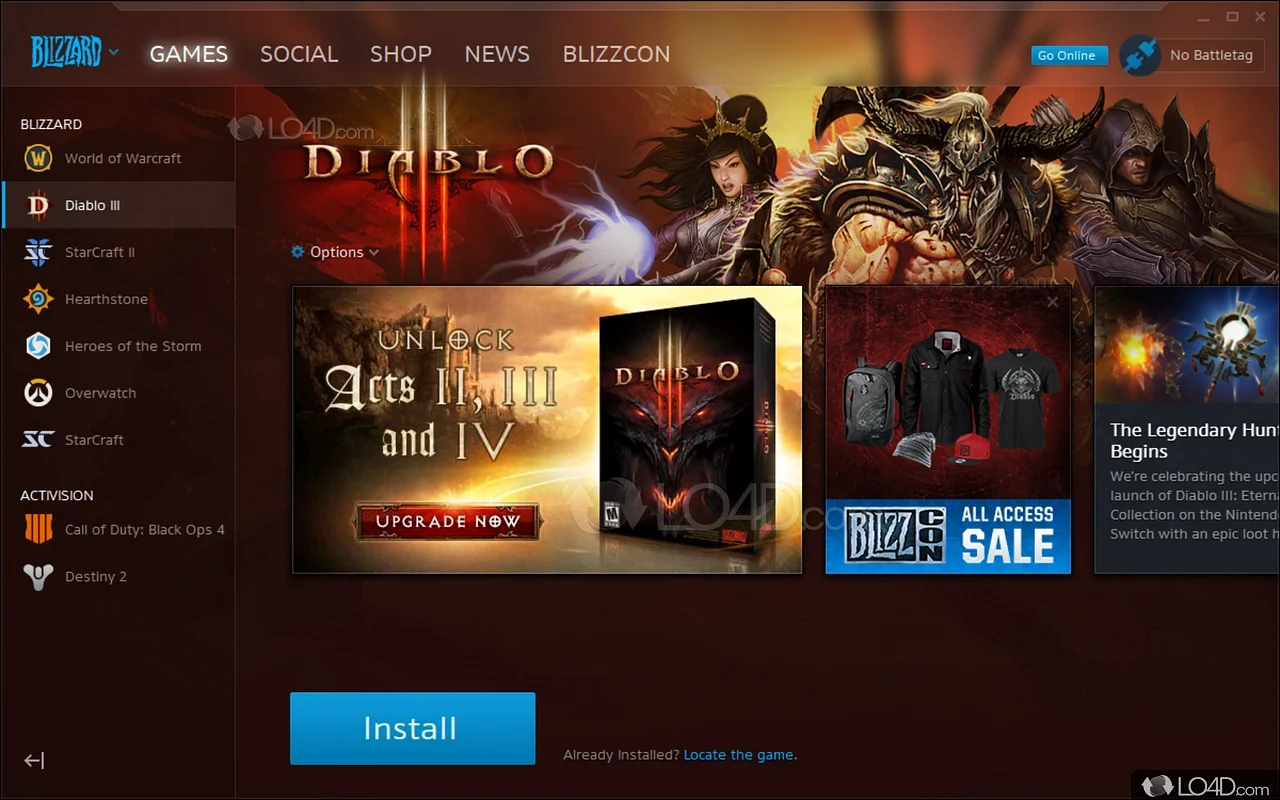 Download Blizzard Battle.net 1.16.0 for Windows 