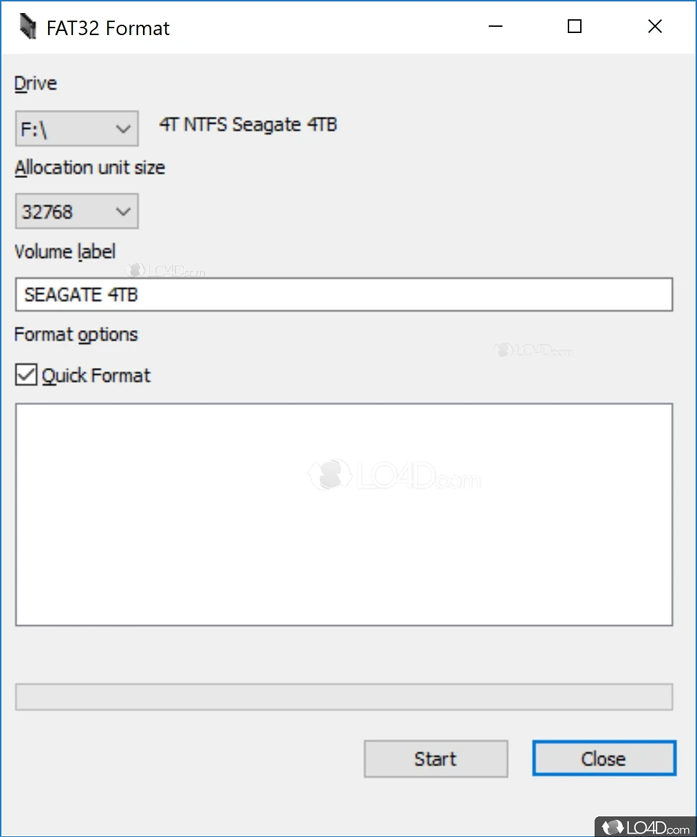 FAT32format GUI - Download