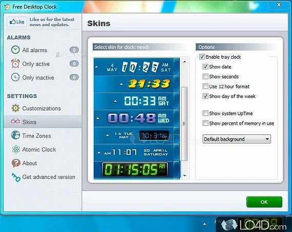 Free Desktop Clock - Download