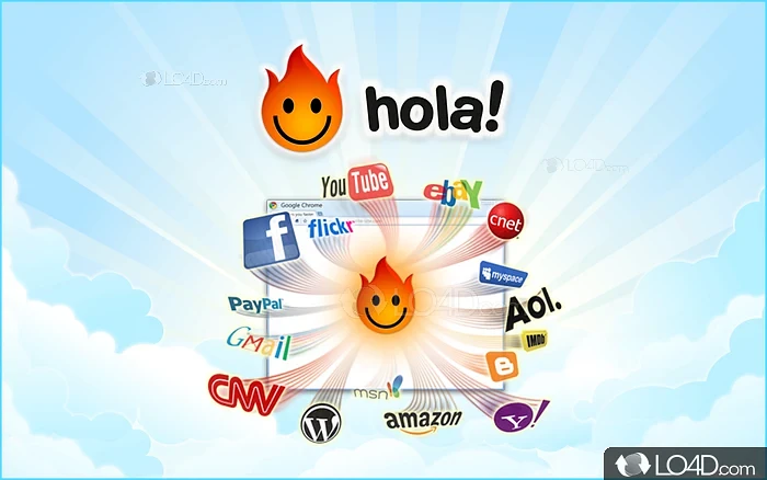 The perfect extension for bypassing restrictions - Screenshot of Hola Better Internet