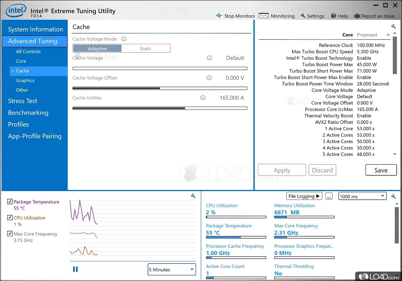 Download Intel Extreme Tuning Utility