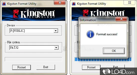 Kingston Format -