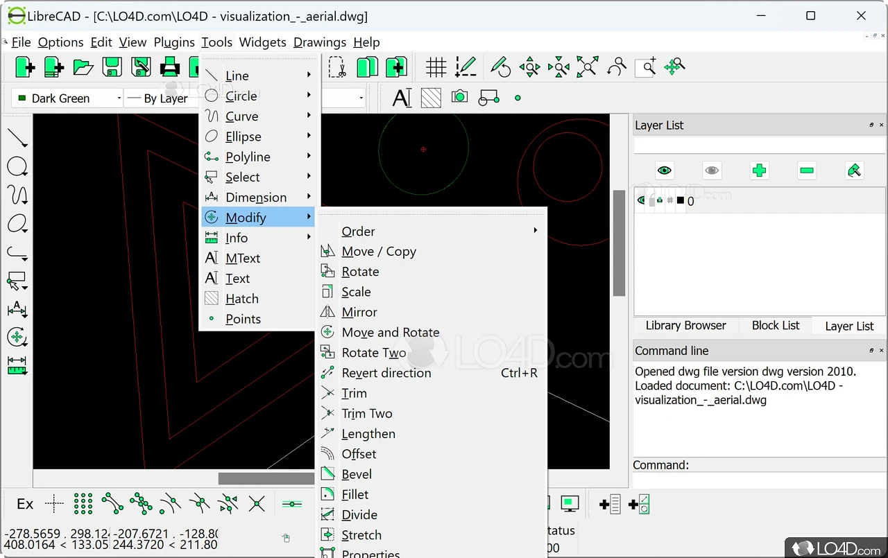 Troubleshooting - Librecad keeps adding blocks to block list