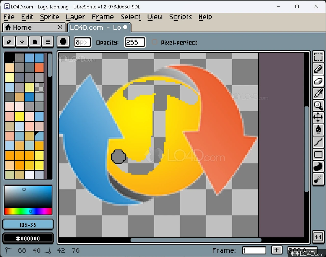 Github Librespritelibresprite Animated Sprite Editor