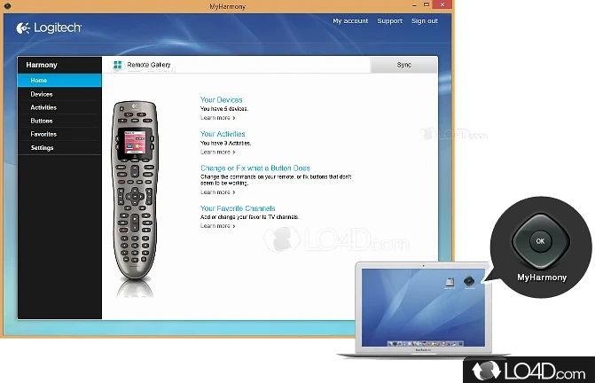 Harmony Remote Software - Download