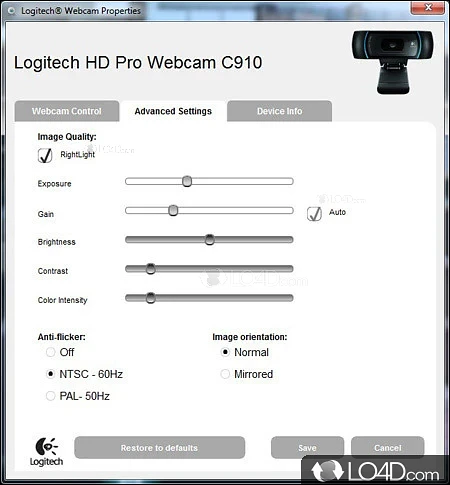 Logitech Webcam -