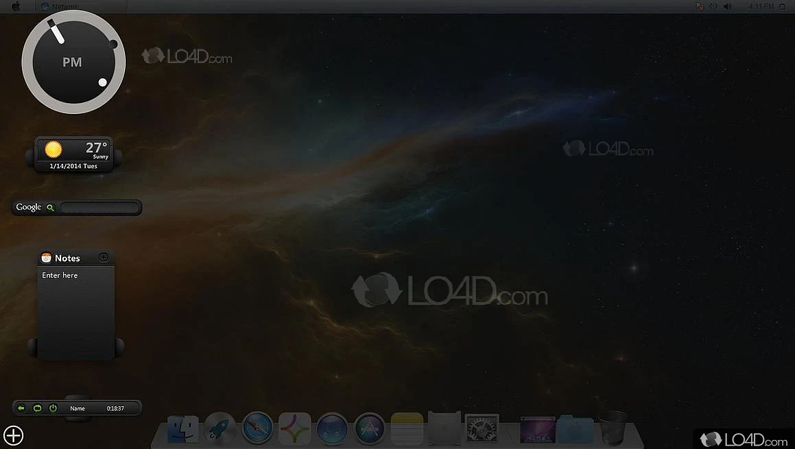 Mac OS X Infinite screenshot