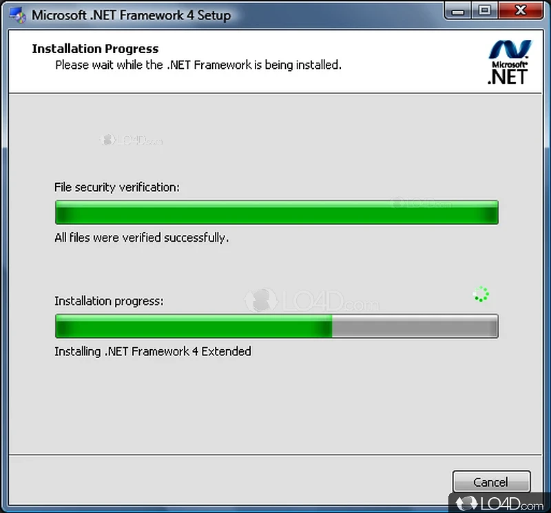 Microsoft .NET Framework Extended: Full Microsoft - Screenshot of Microsoft .NET Framework Extended