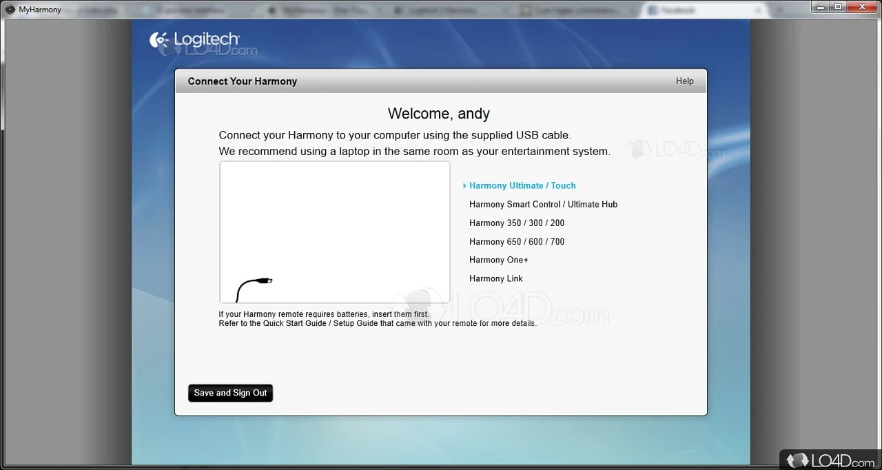 MyHarmony Desktop Download