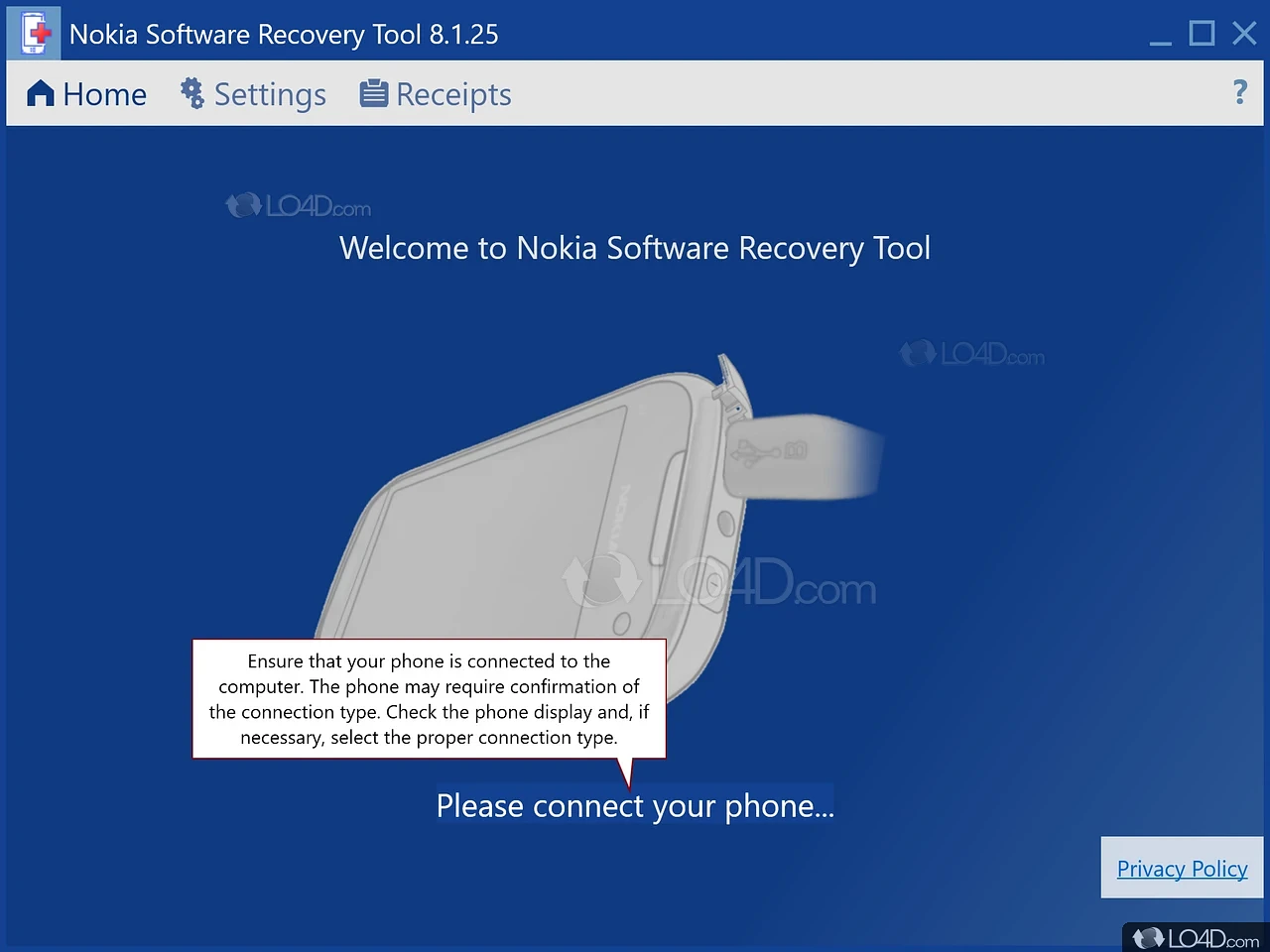 Nokia Software Recovery agora é compatível com a versão 8.1 do