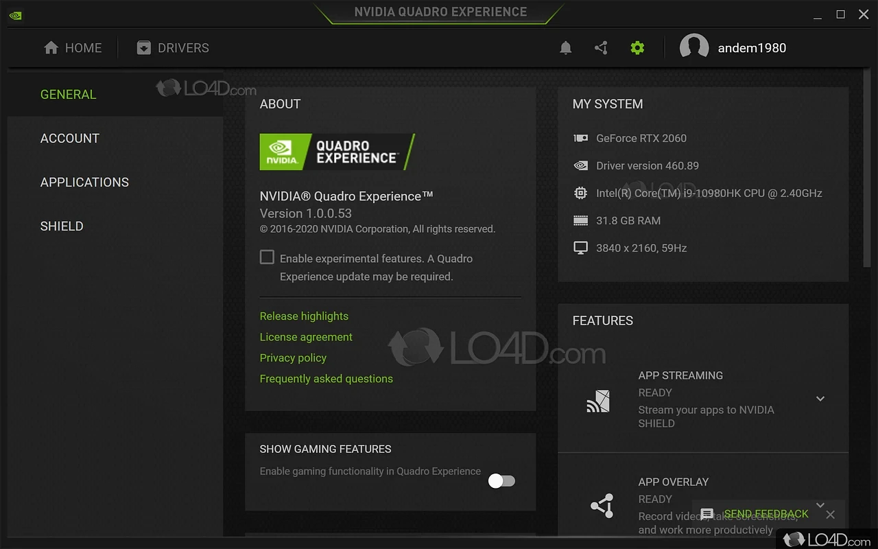 Nvidia Quadro Experience Download