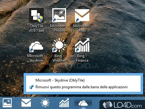 Make tiles for Win 8 start screen - Screenshot of OblyTile