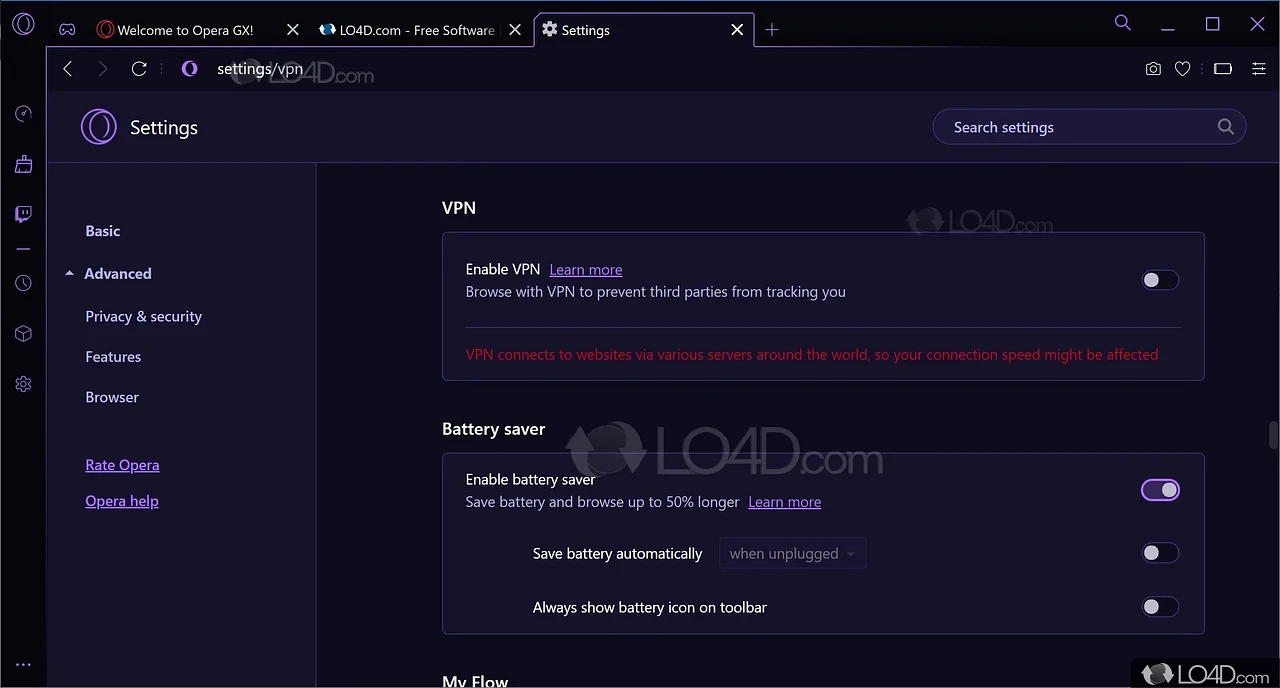 Download Opera GX (Gaming Edition) Offline Installer (64-bit, 32
