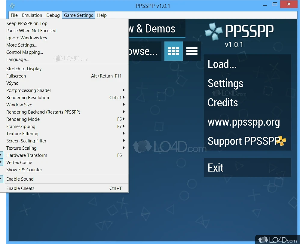 Download PPSSPP 1.13.2 for Windows 