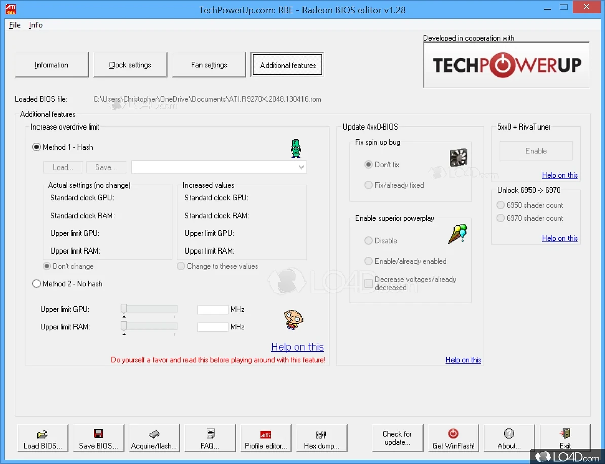 Radeon BIOS Editor Download