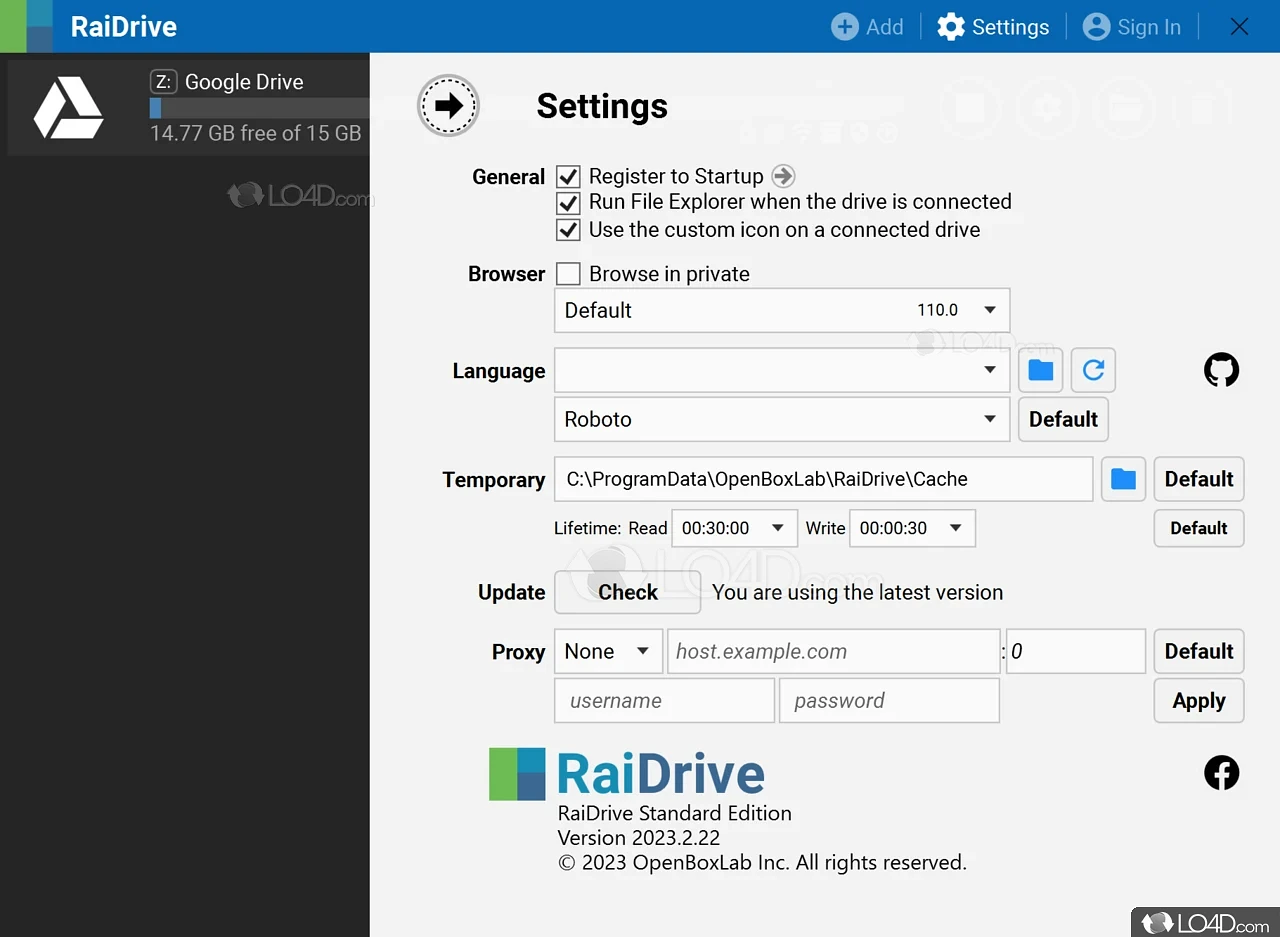 Synology - RaiDrive Document