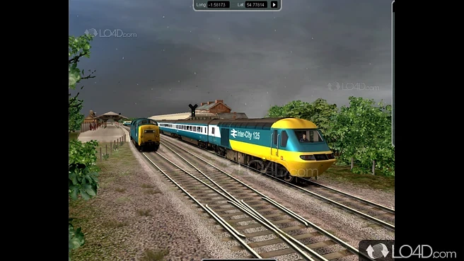 Rail Simulator: Drive a train - Screenshot of Rail Simulator