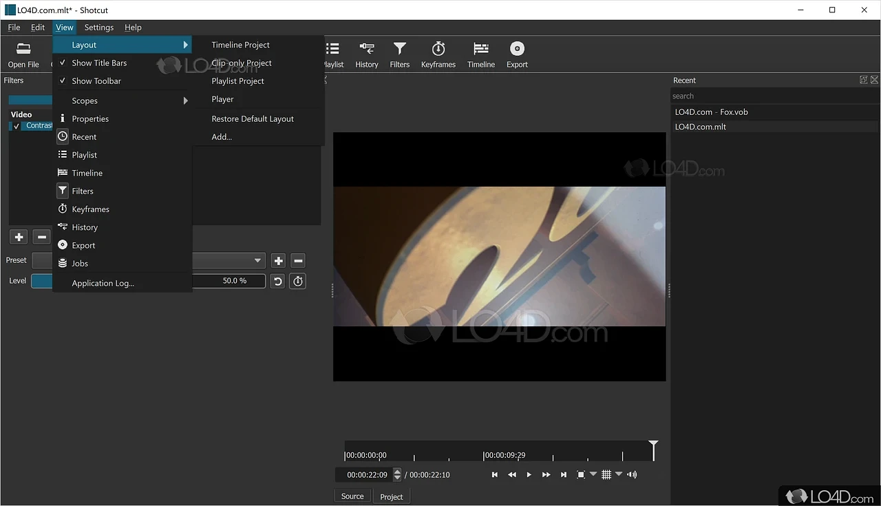 Shotcut Video Editing Software Windows QuyaSoft