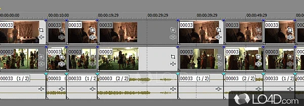 Video editing software - Screenshot of Sony Vegas Pro