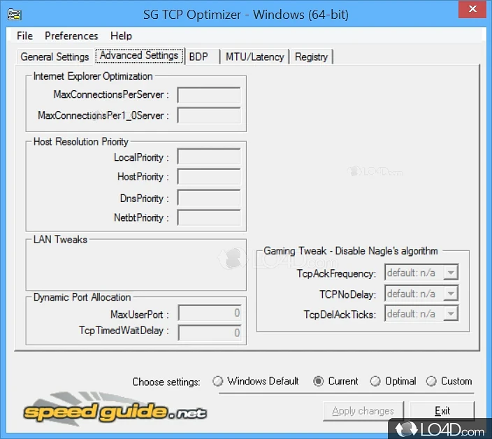 Optimize Your Internet Connection for Gaming With TCP Optimizer