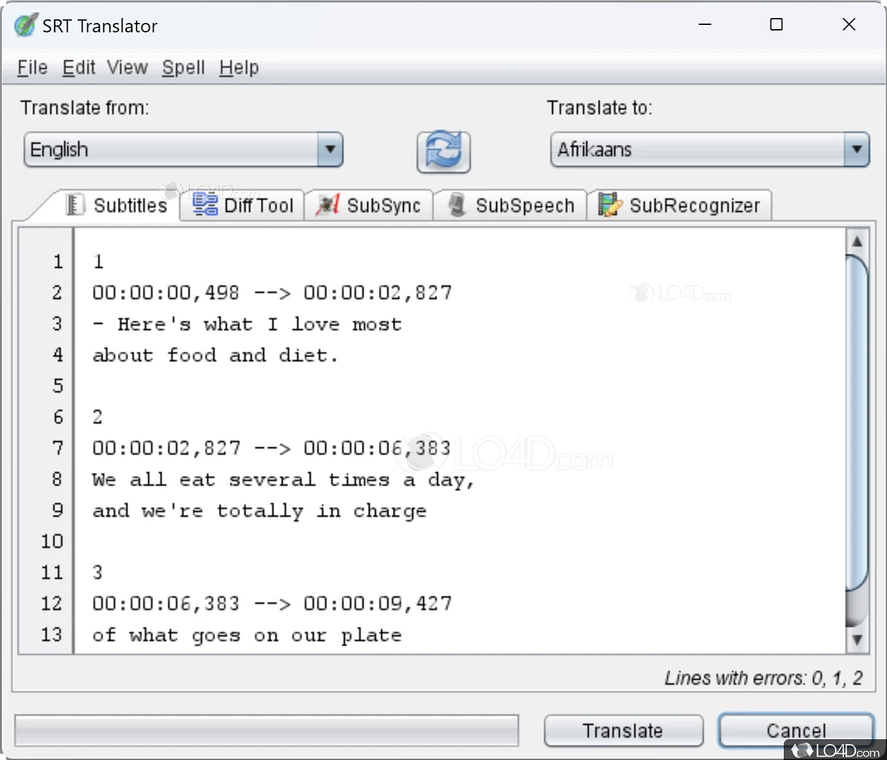 SRT Translator - Download