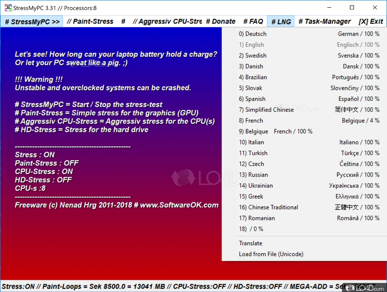 How to Stress Test CPU RAM and GPU on your PC - WinTipsorg