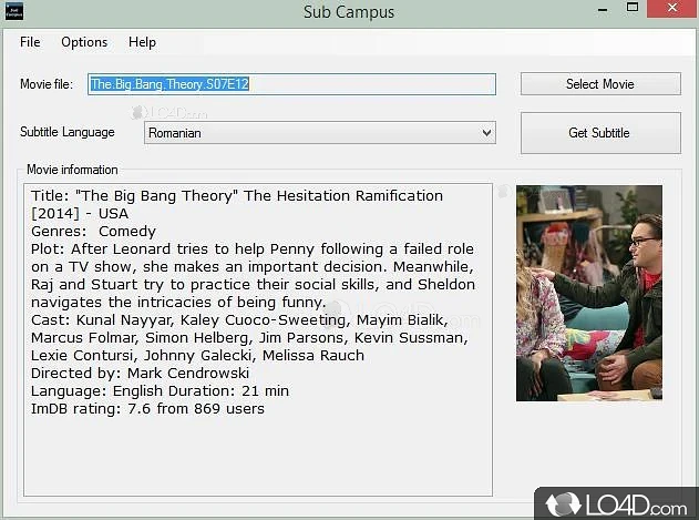 Get subtitles in various languages - Screenshot of Sub Campus