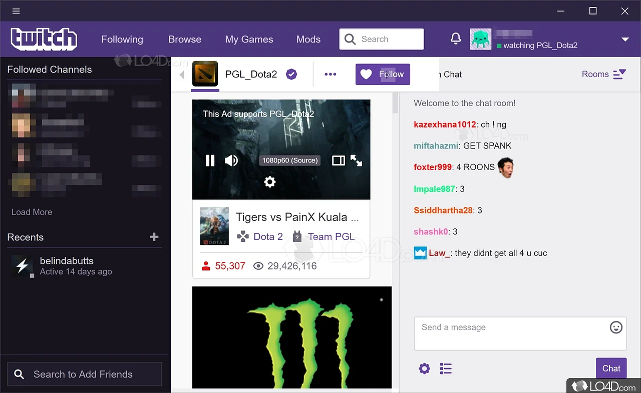 Twitch Desktop App - Download