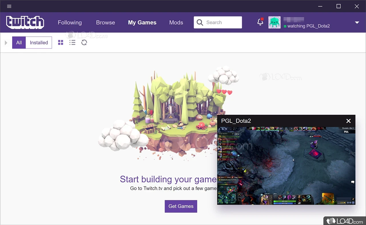 Twitch Desktop App - Download