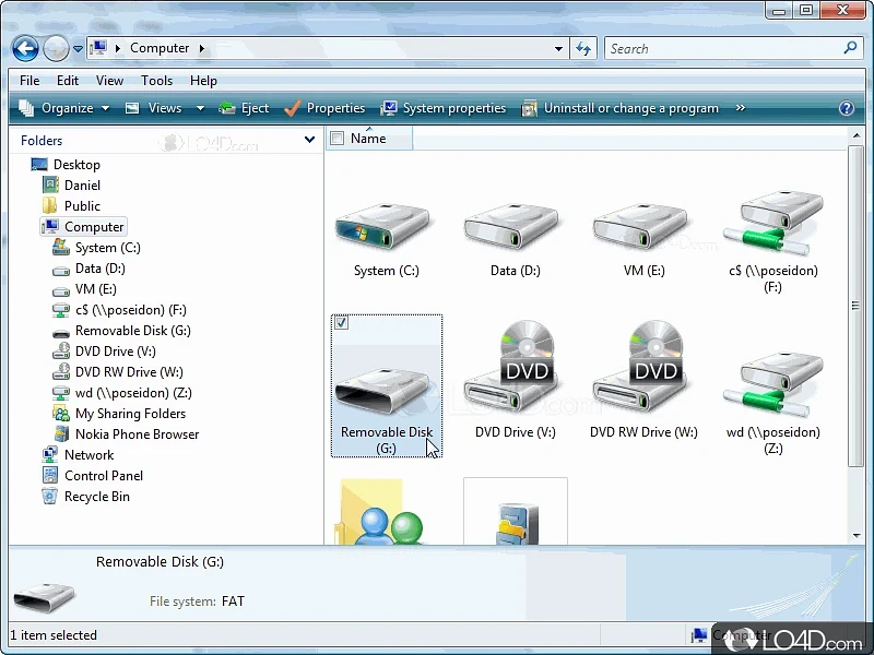 Control the USB drive letter assignment operations that computer performs with the help of a configurable - Screenshot of USB Drive Letter Manager (USBDLM)