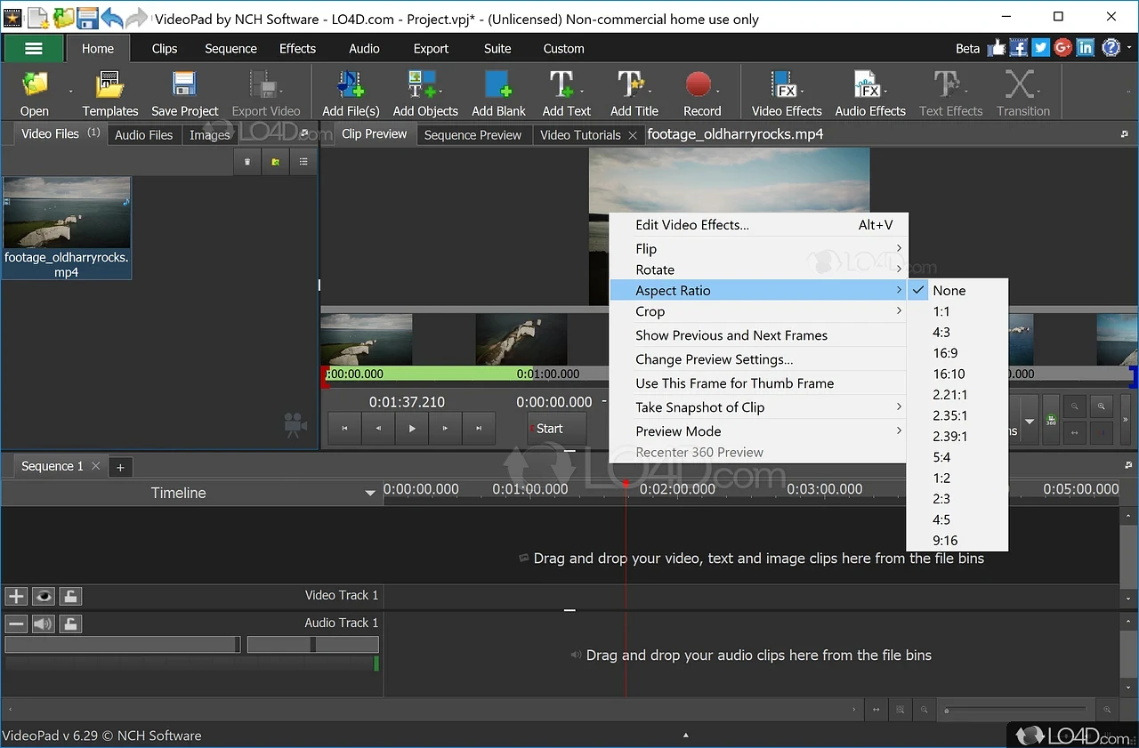 VideoPad Video Editor Lite : NCH Software : Free Download, Borrow, and  Streaming : Internet Archive